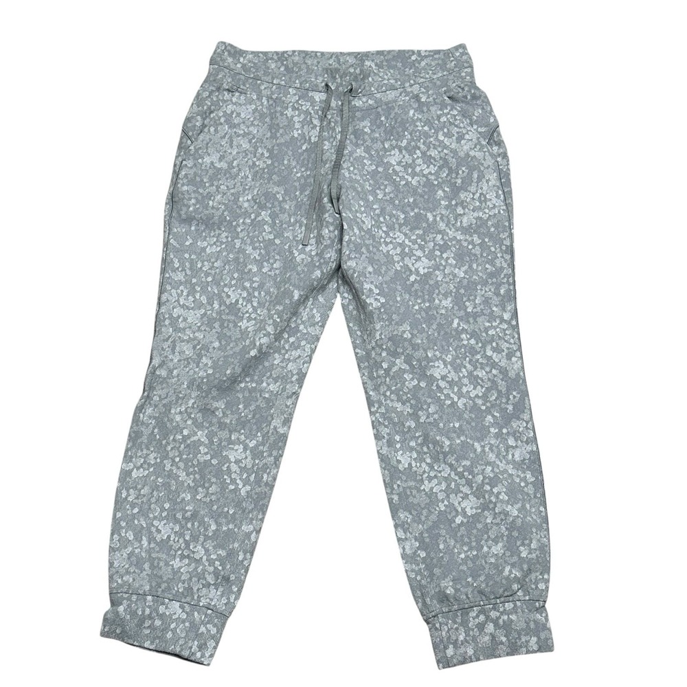 Lululemon Ready to Rulu HR 7/8 Jogger Speckle Spritz Jacquard Rhino Grey Sz 10